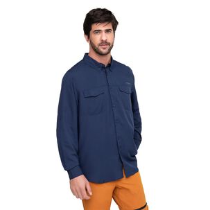 Camisa Hombre Weinbrenner Bund Azul Marino